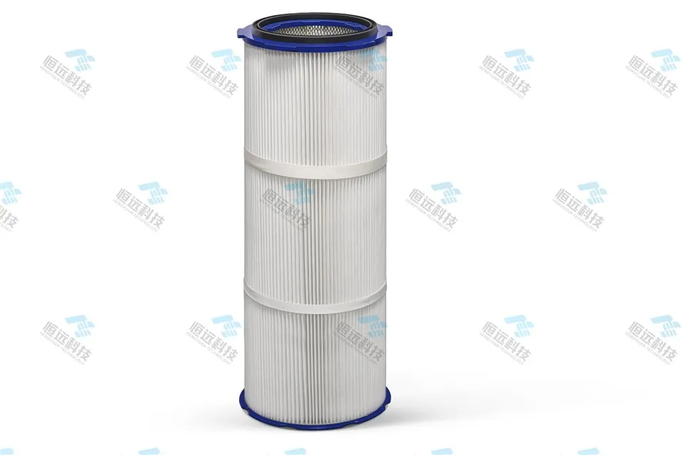 Cartuș de filtru de aer din poliester lavabil pentru colector de praf industrial