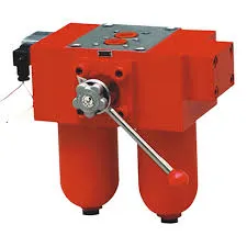 Filtrul de înaltă presiune cu cartuș dublu