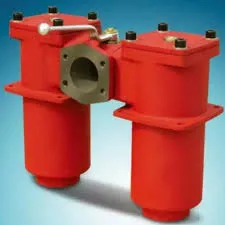 Filtrul pentru conducte de înaltă presiune cu cartuș dublu