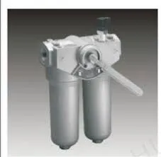 Filtrul de conductă de joasă presiune cu cartuș dublu