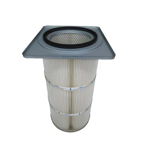 Cartușul filtrant cu mandrina pătrată pentru îndepărtarea prafului