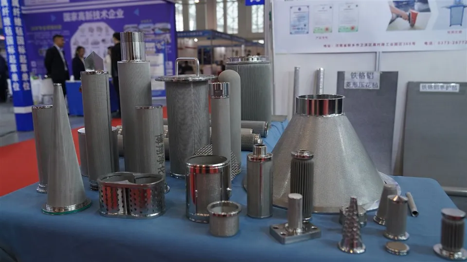 Noua structură metalică și sistem de filtrare industrială Element de filtrare a uleiului hidraulic